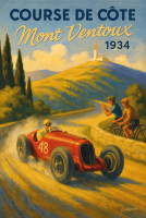 Magnet Course Côte Mont Ventoux 1934