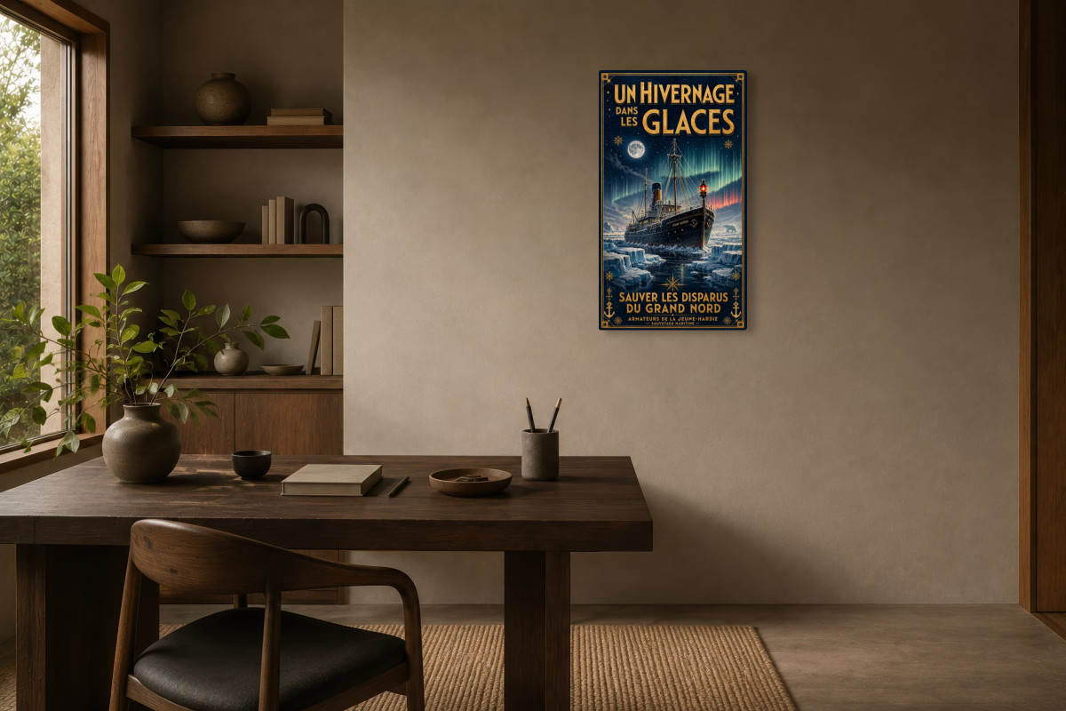 V03-12 — Un Hivernage dans les Glaces