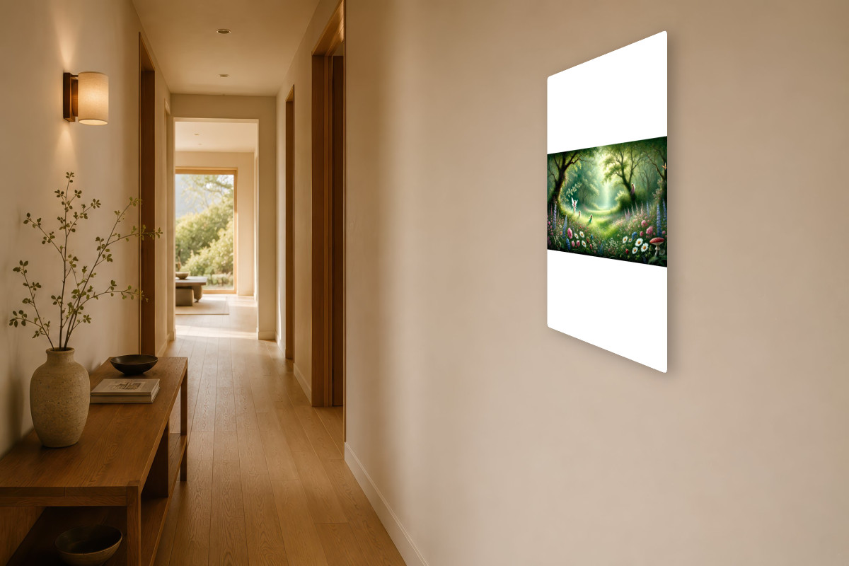 V03-17, Affiche vintage mythologie - Innocence sous la lumière
