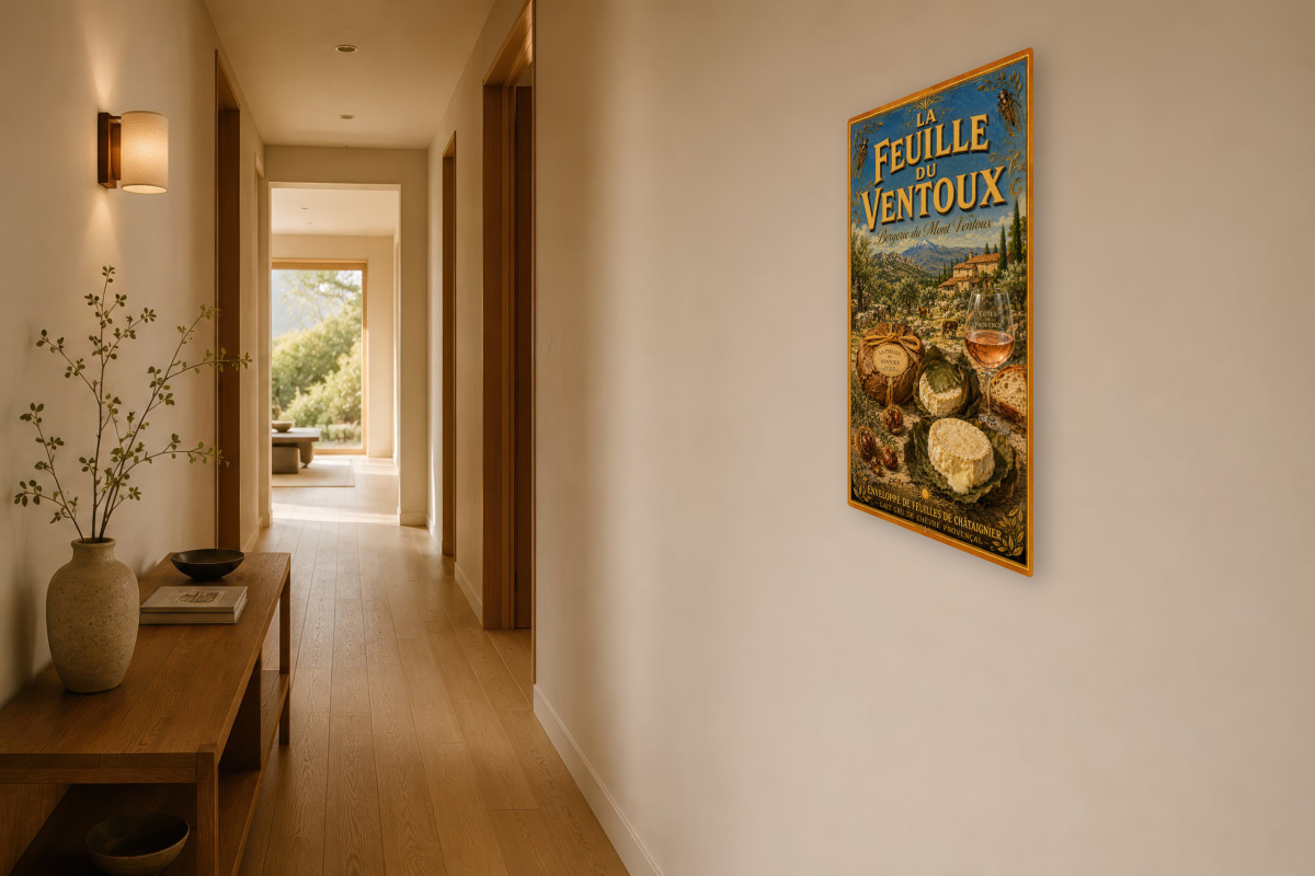 V03-17 — La Feuille du Ventoux — Chèvre au Châtaignier