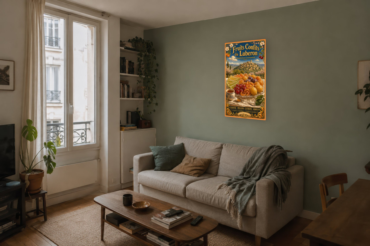 V04-02 — Fruits Confits du Luberon — Manufacture Coustaussin