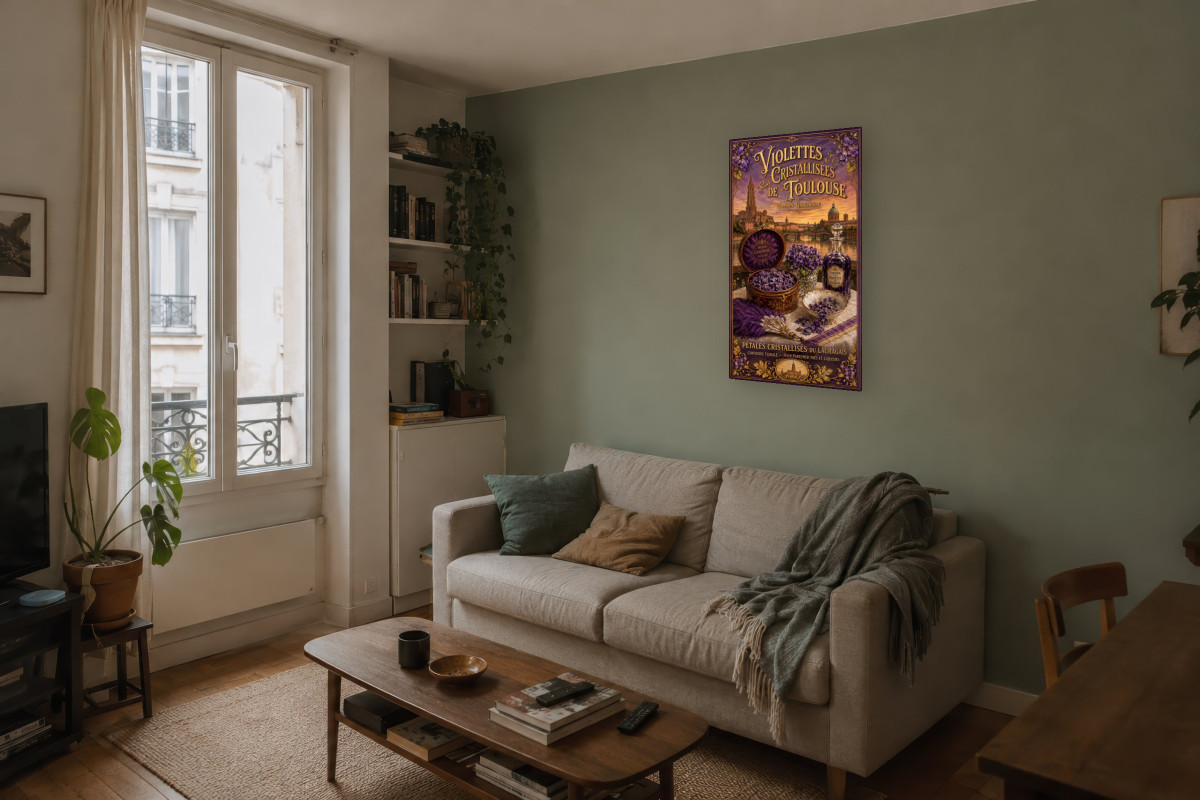 V04-02 — Violettes Cristallisées de Toulouse — Maison Garonnac