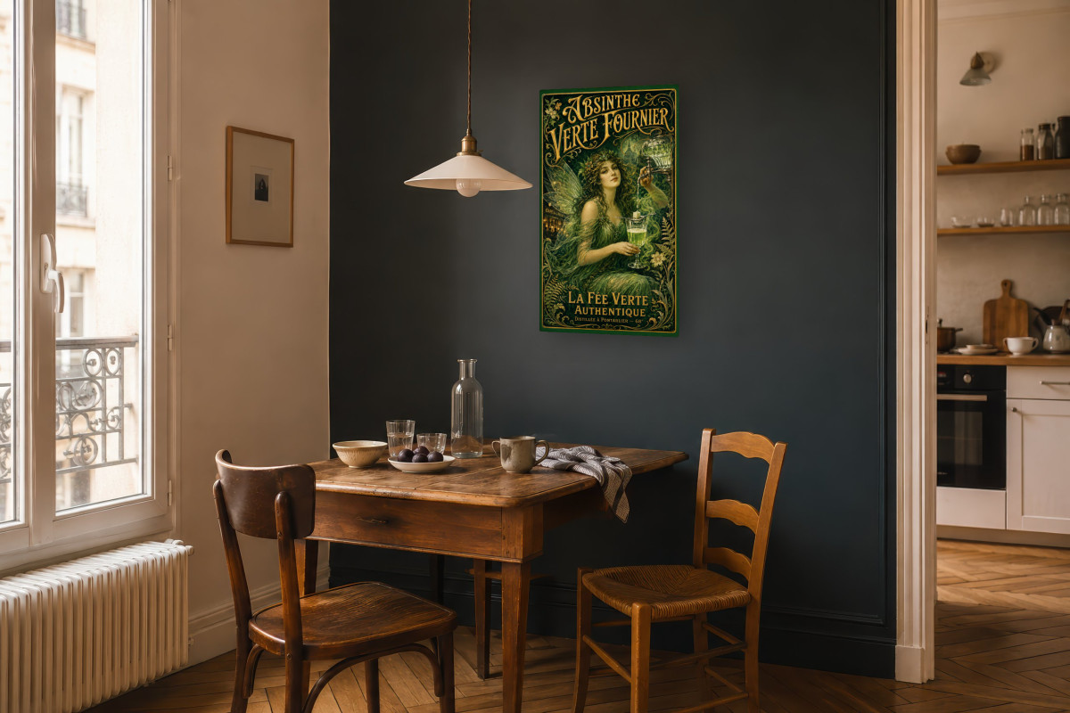V04-05 — Absinthe Verte Fournier — La Fée Verte Authentique