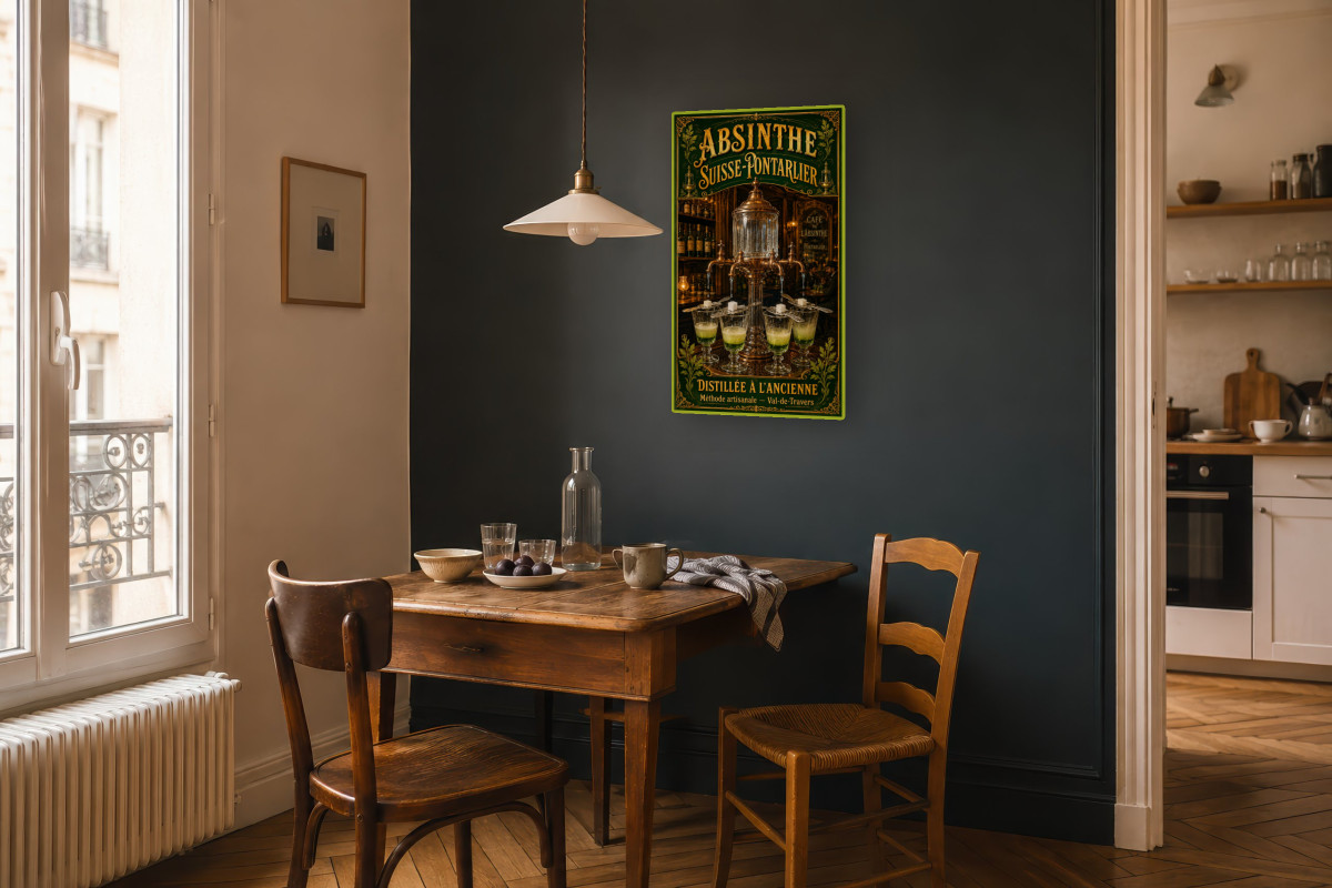 V04-05 — Absinthe Suisse-Pontarlier — Distillée à l’Ancienne