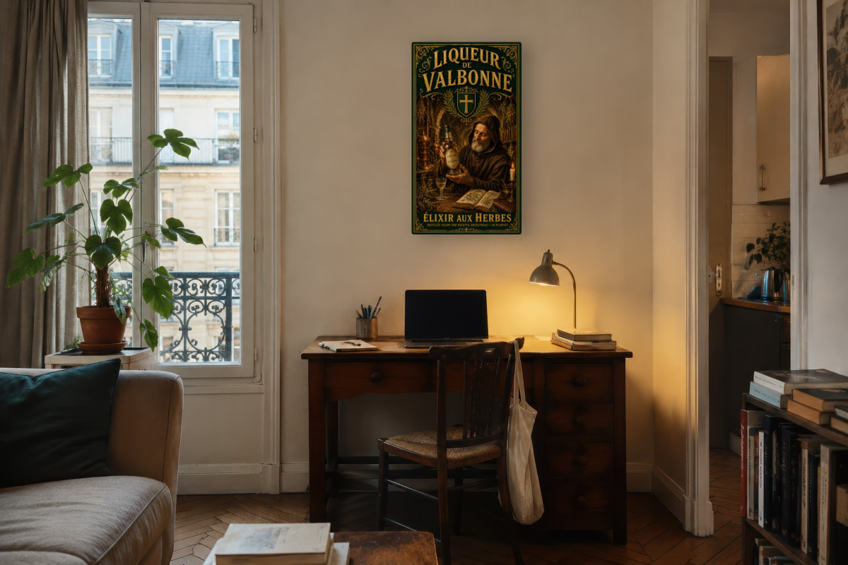 V04-11 — Liqueur de Valbonne — Élixir aux Herbes
