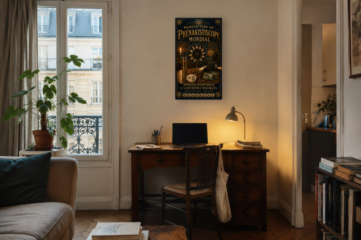 V04-11 — Manufacture du Phénakistiscope Mondial