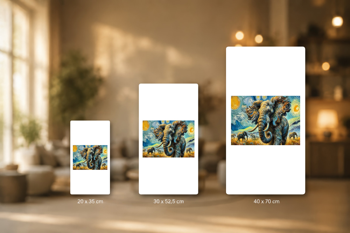 Plaques — décors mêlés #8 — L’Éléphant des Rêves Tourbillonnants