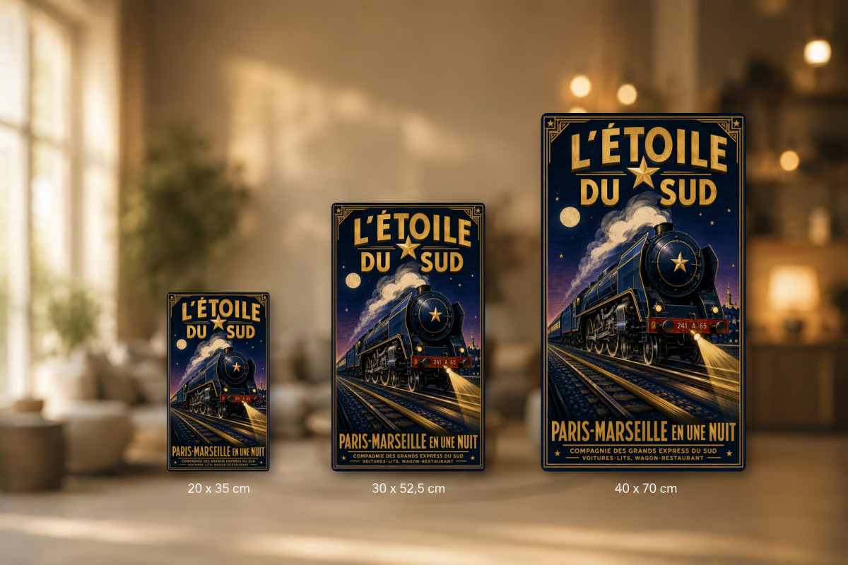 Plaques — décors mêlés #9 — L’Étoile du Sud