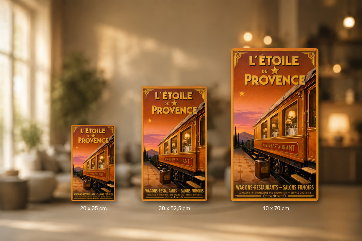Plaques — décors mêlés #9 — L’Étoile de Provence