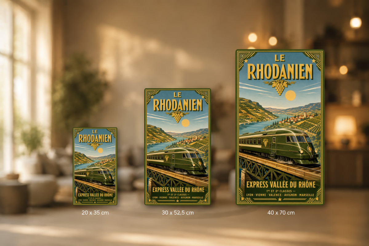 Plaques — décors mêlés #9 — Le Rhodanien