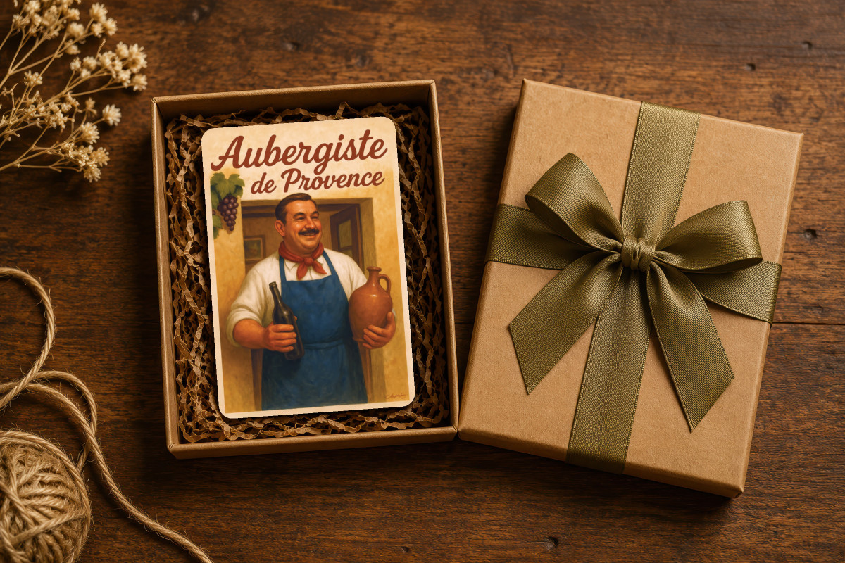 Mockup magnet 01 — Magnet Aubergiste de Provence