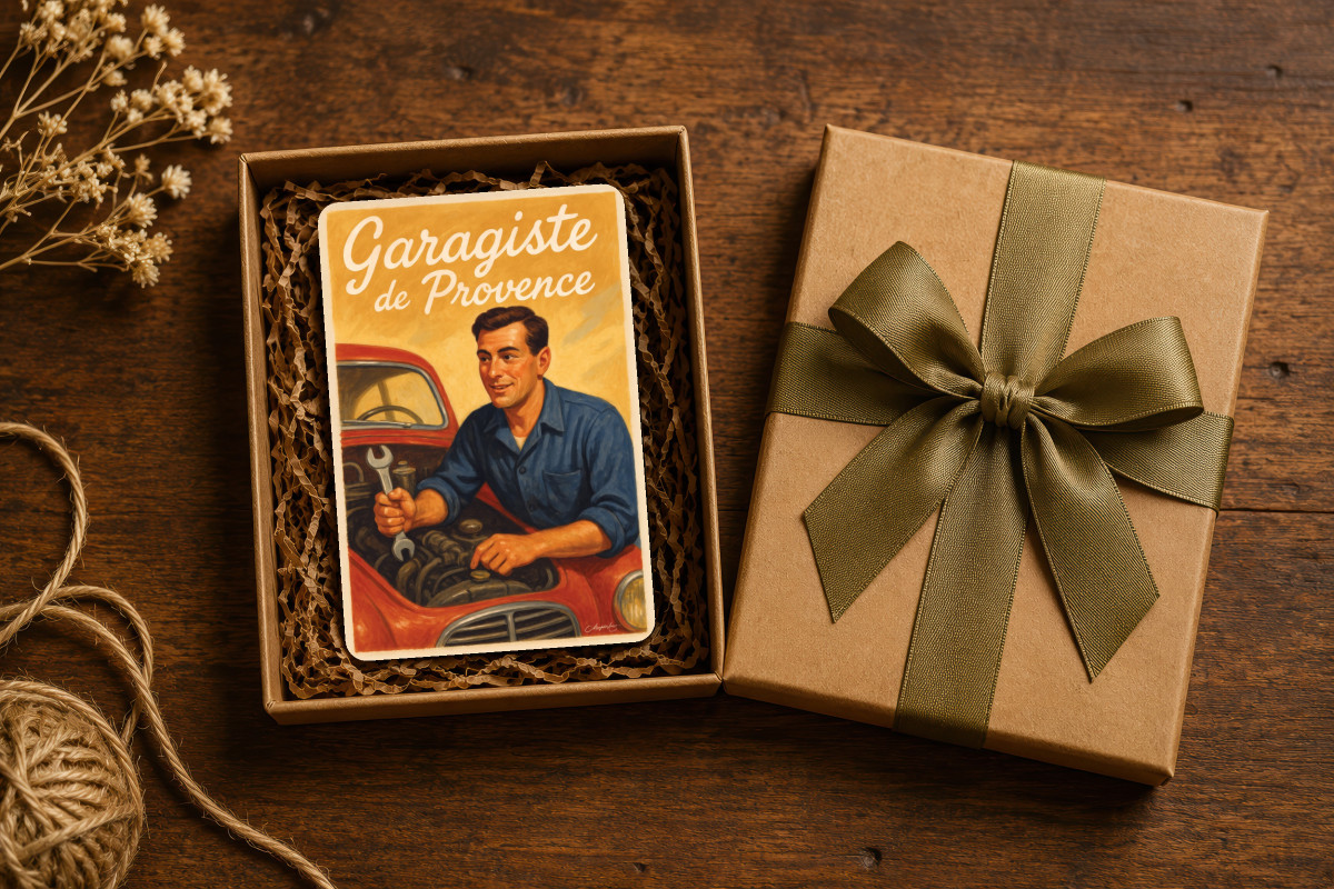 Mockup magnet 01 — Magnet Garagiste de Provence