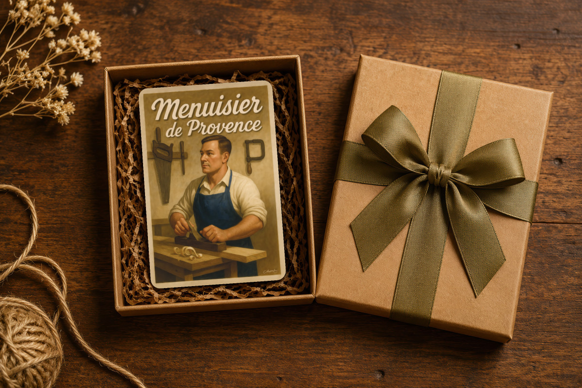 Mockup magnet 01 — Magnet Menuisier de Provence