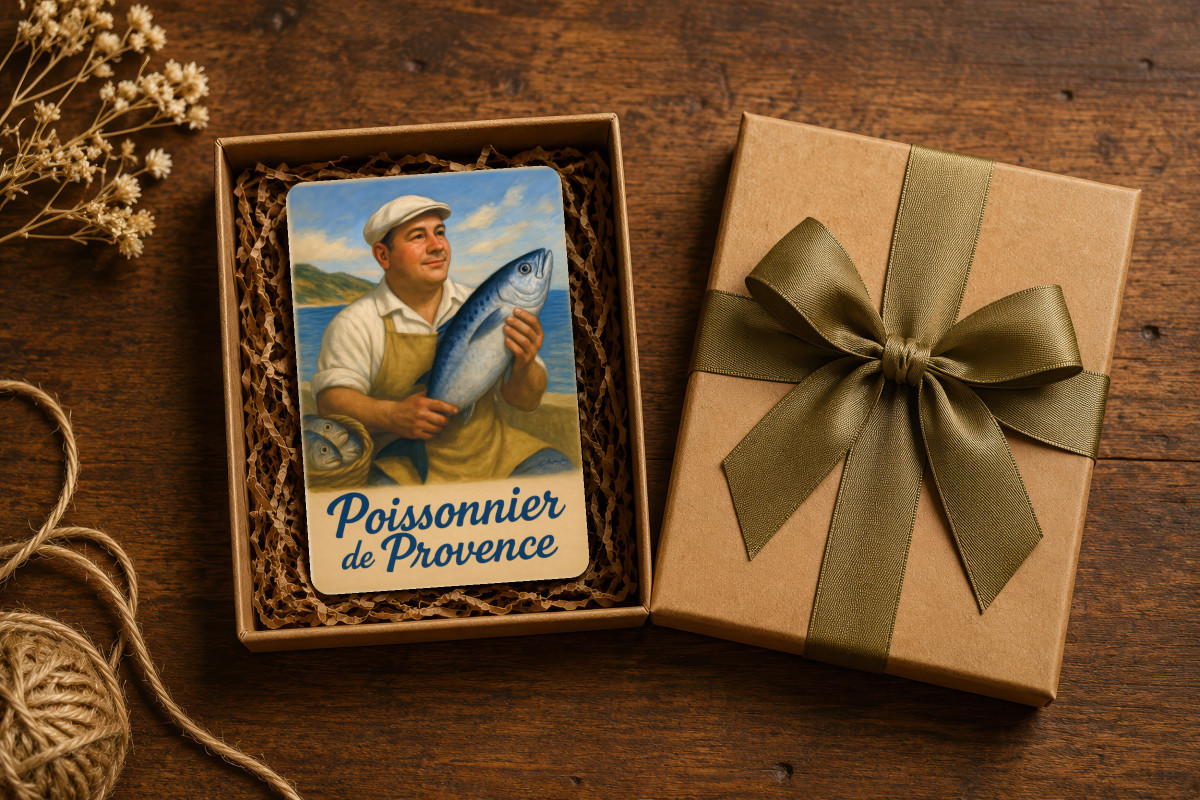 Mockup magnet 01 — Magnet Poissonnier de Provence