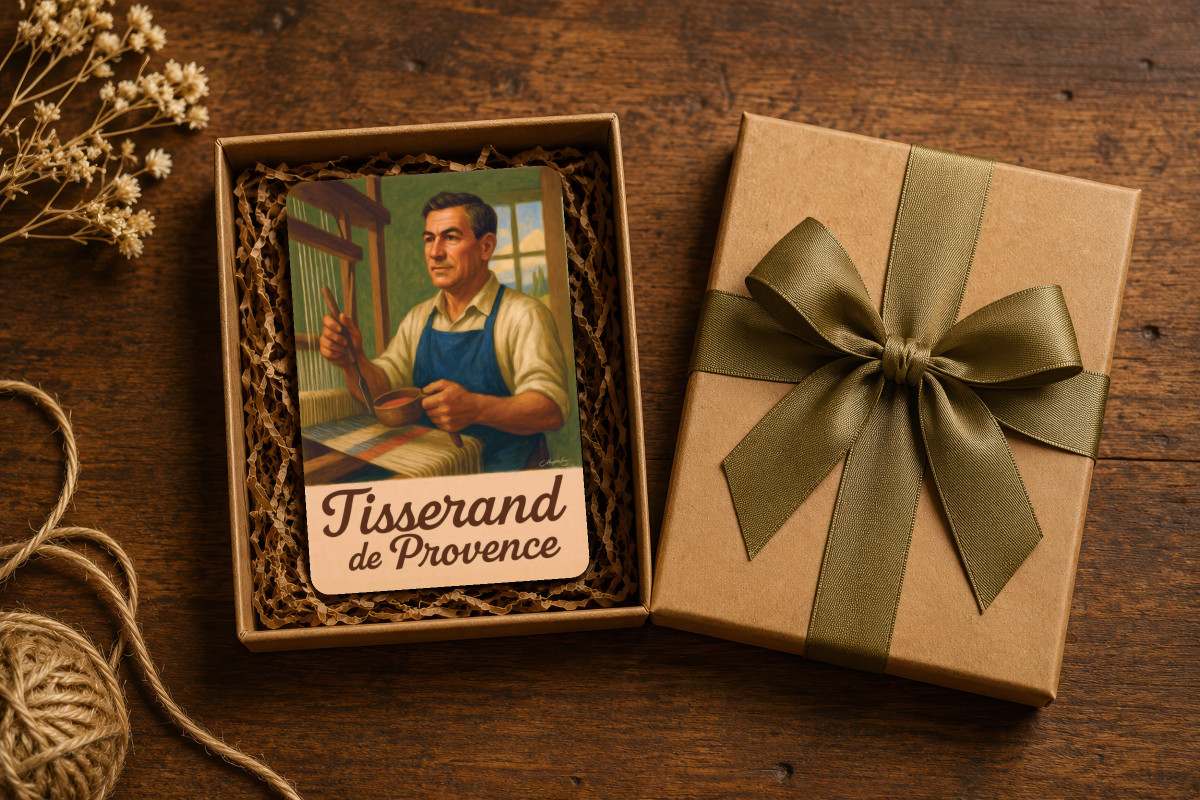 Mockup magnet 01 — Magnet Tisserand de Provence