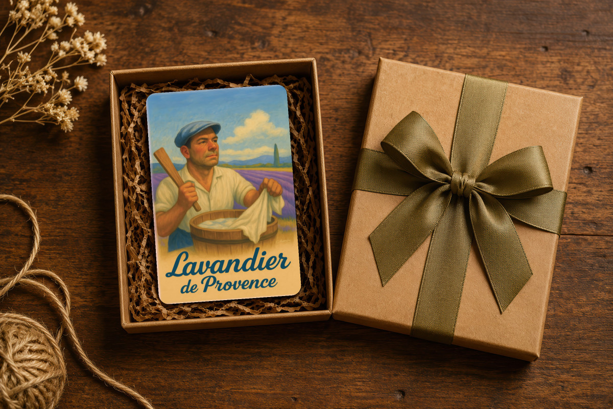 Mockup magnet 01 — Magnet Lavandier de Provence