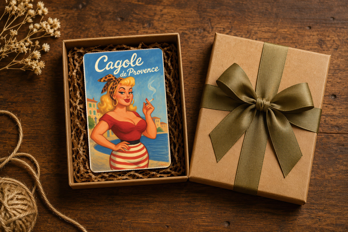 Mockup magnet 01 — Magnet Cagole de Provence – L’allure canaille