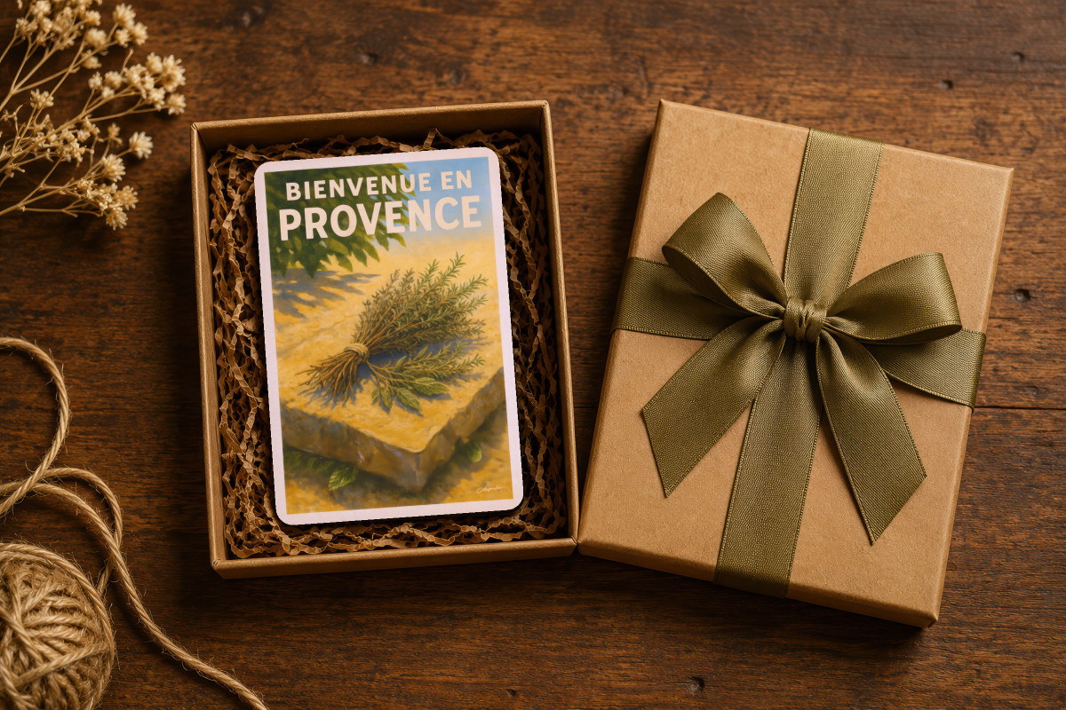 Mockup magnet 01 — Magnet Herbes de Provence – Fraîcheur du Matin