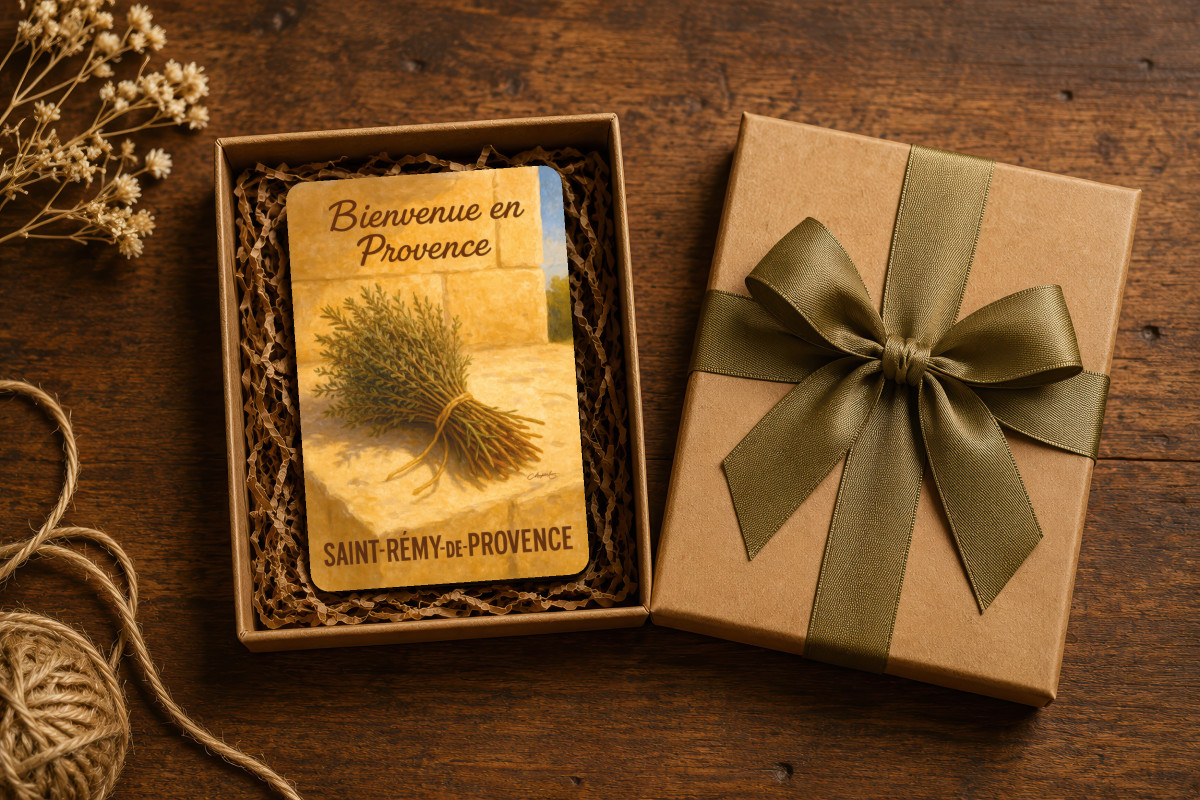 Mockup magnet 01 — Magnet Herbes de Provence – L’Âme des Murets