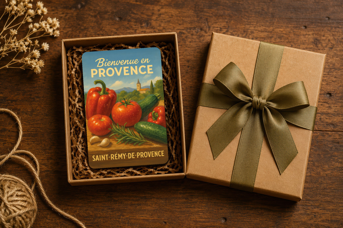 Mockup magnet 01 — Magnet Légumes de Provence – Saveurs du Terroir