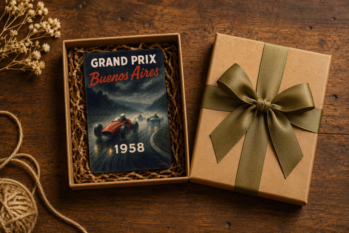 Mockup magnet 01 — Magnet Grand Prix Buenos Aires 1958
