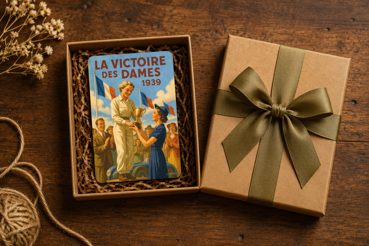 Mockup magnet 01 — Magnet La victoire des dames 1939