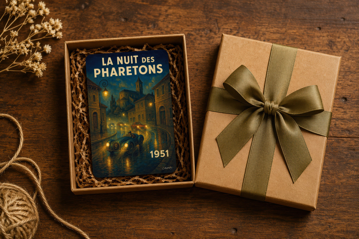 Mockup magnet 01 — Magnet La nuit des bolides 1951