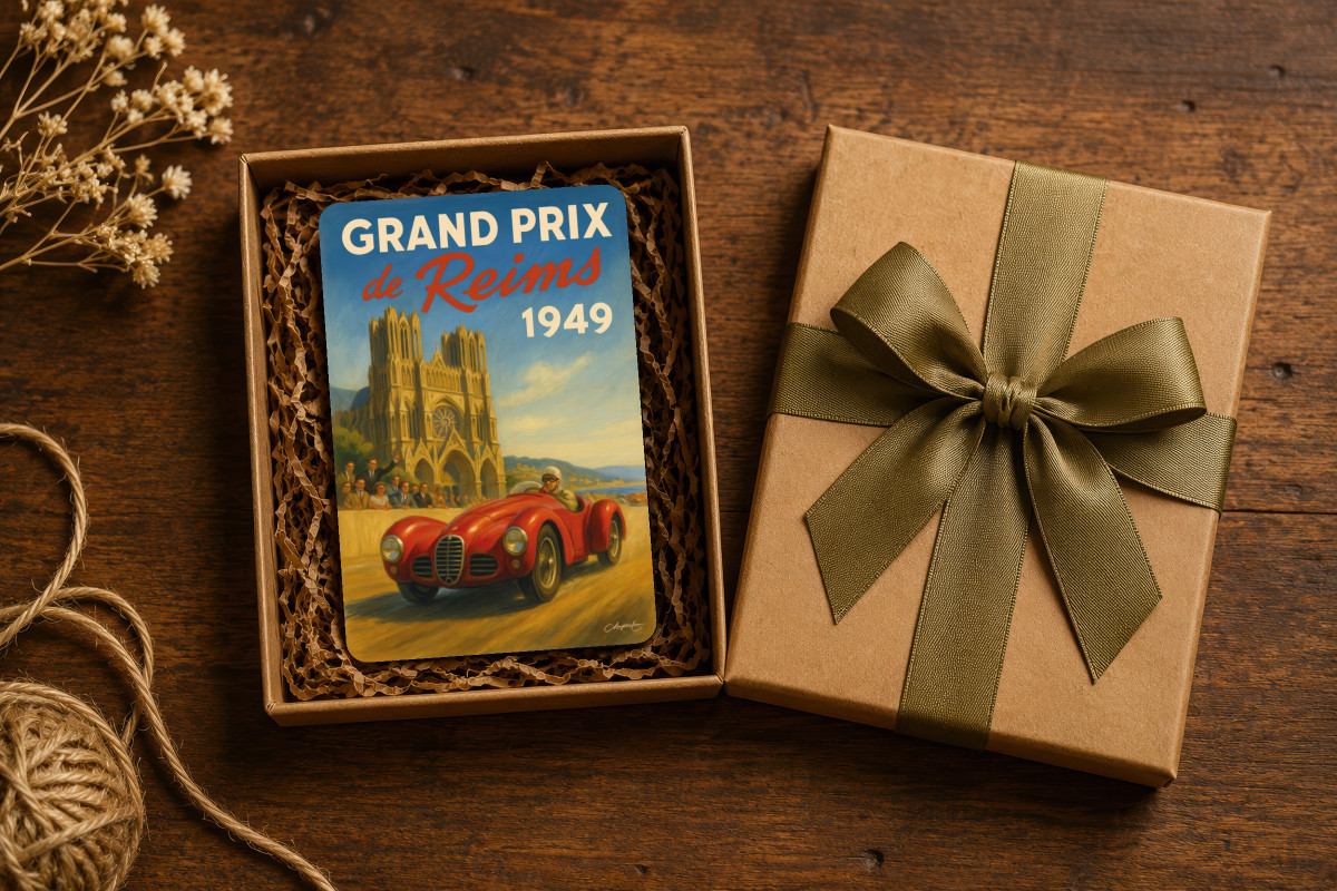 Mockup magnet 01 — Magnet Grand Prix de Reims 1949