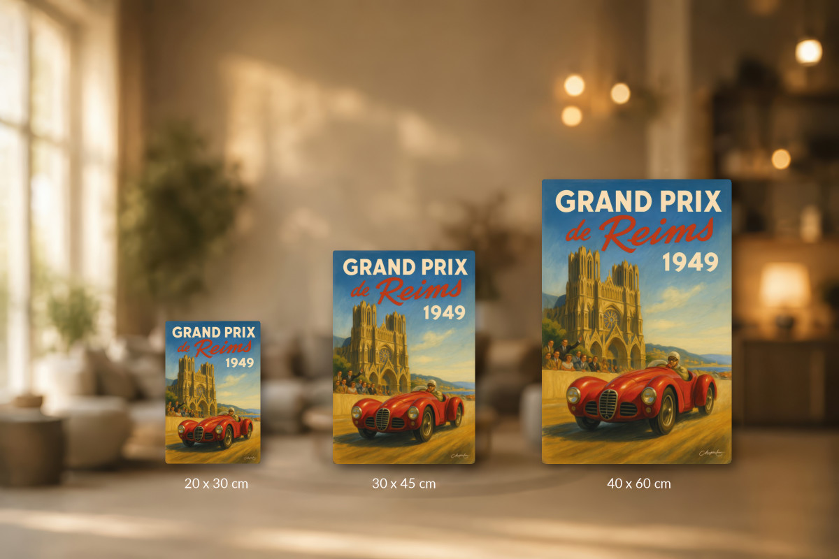Collection 40x60 — Grand Prix de Reims 1949