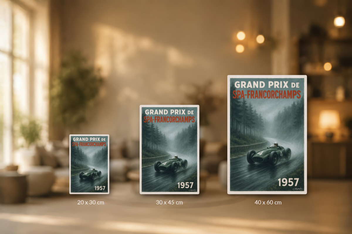 Collection 40x60 — Grand Prix SPA Francorchamps 1957