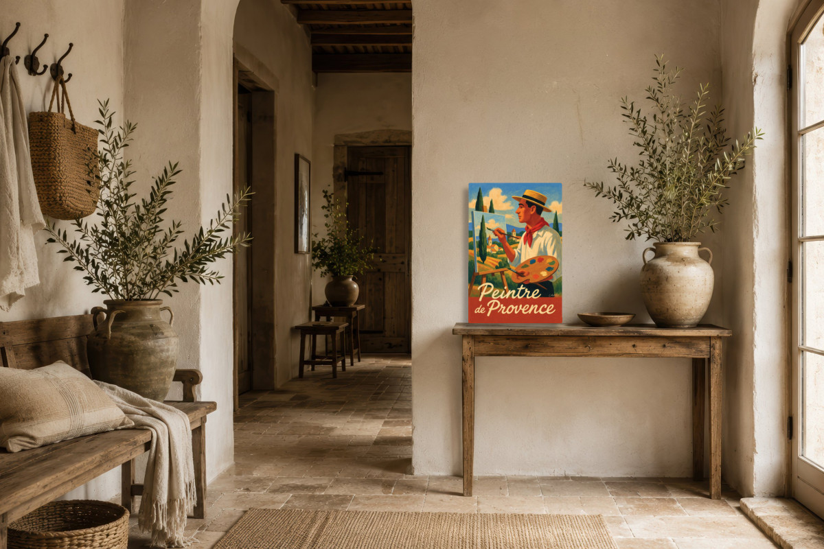 V01-13 — Peintre de Provence – Couleurs du Midi