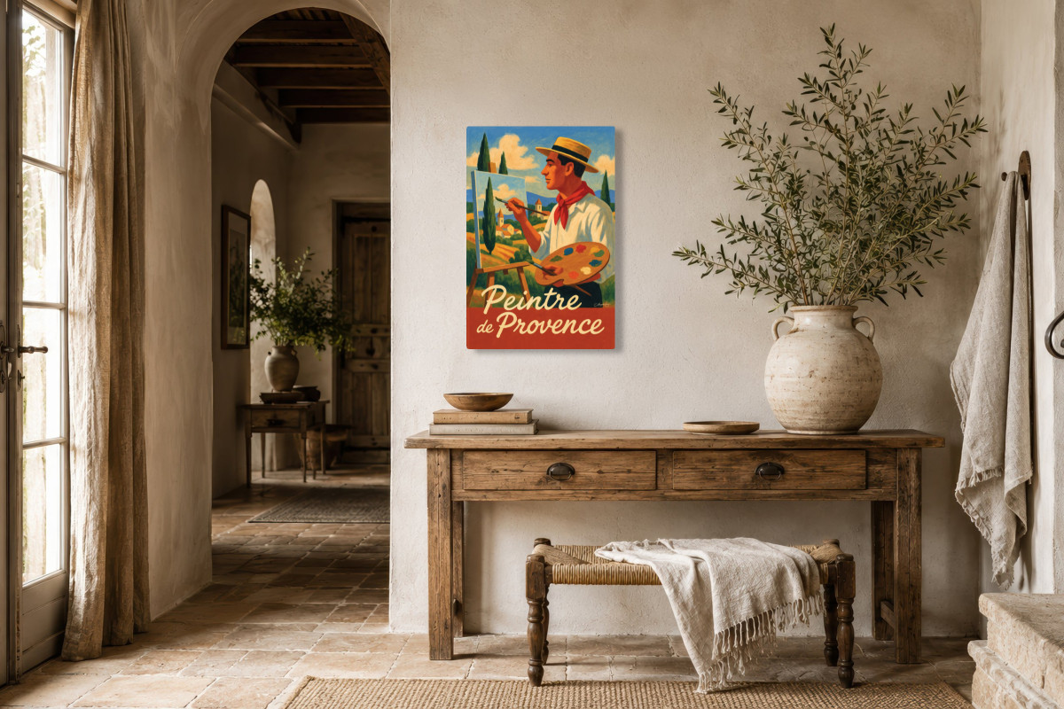 V01-12 — Peintre de Provence – Couleurs du Midi
