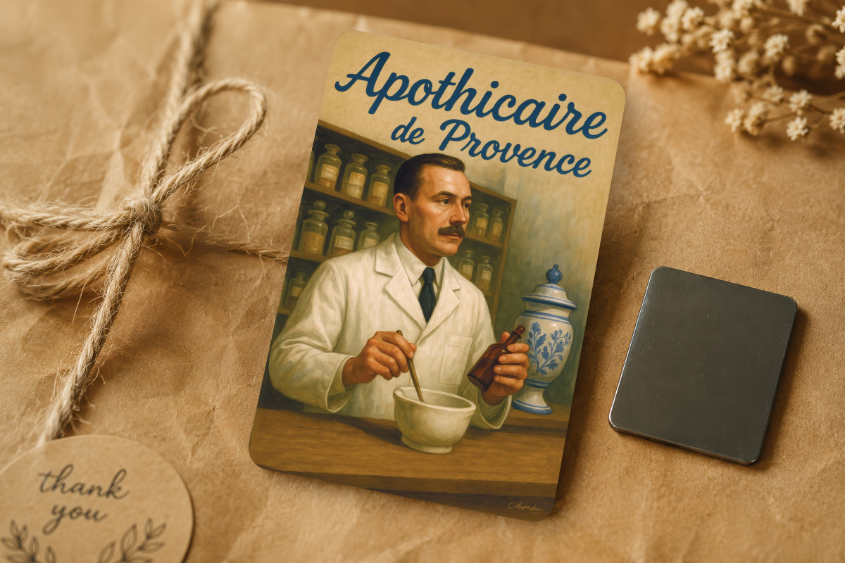 Mockup magnet 02 — Magnet Apothicaire de Provence