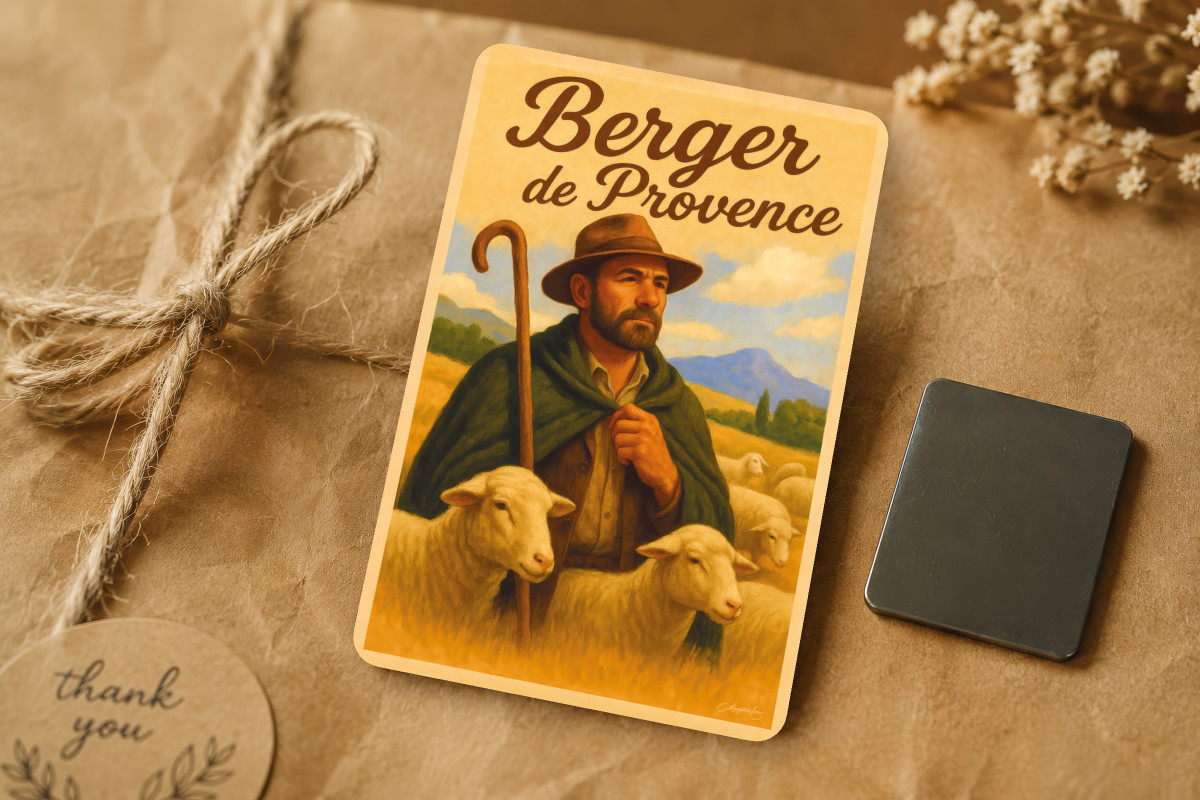 Mockup magnet 02 — Magnet Berger de Provence