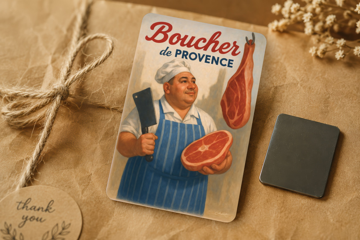Mockup magnet 02 — Magnet Boucher de Provence