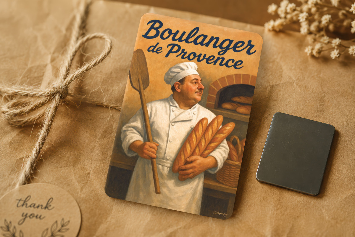 Mockup magnet 02 — Magnet Boulanger de Provence
