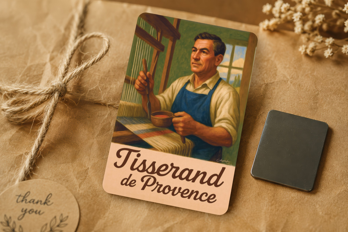Mockup magnet 02 — Magnet Tisserand de Provence