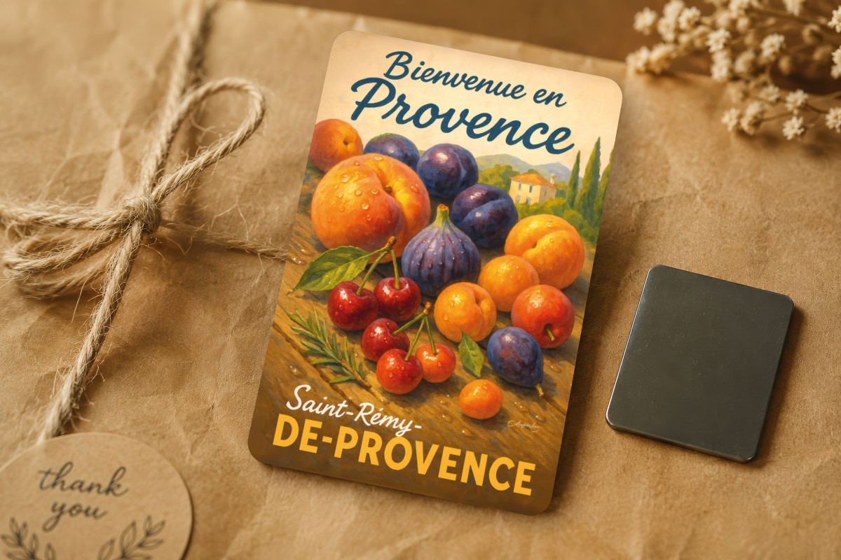 Mockup magnet 02 — Magnet Fruits du Sud – Saveurs d’un été en Provence