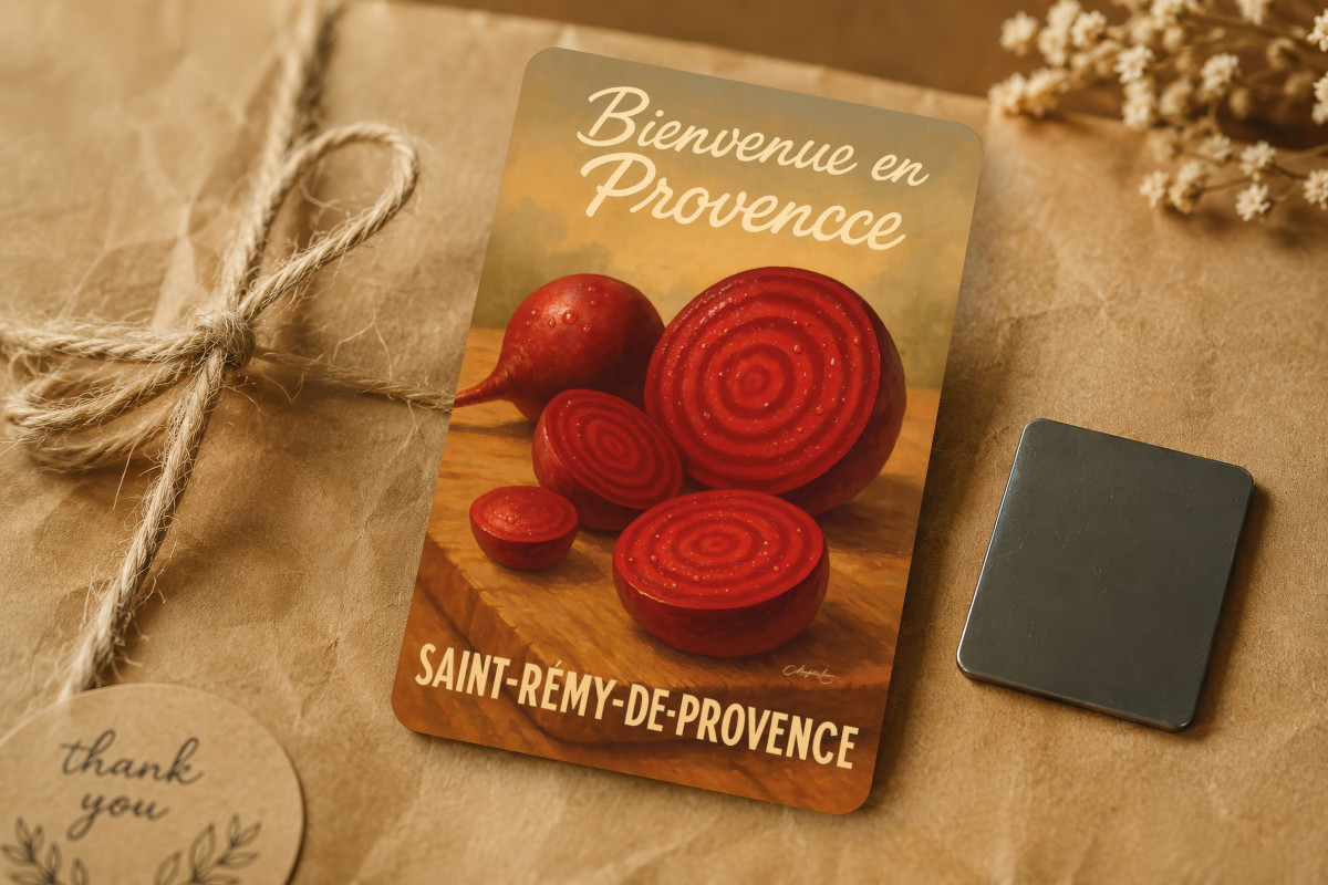 Mockup magnet 02 — Magnet Betteraves de Provence – Cœur de Terre