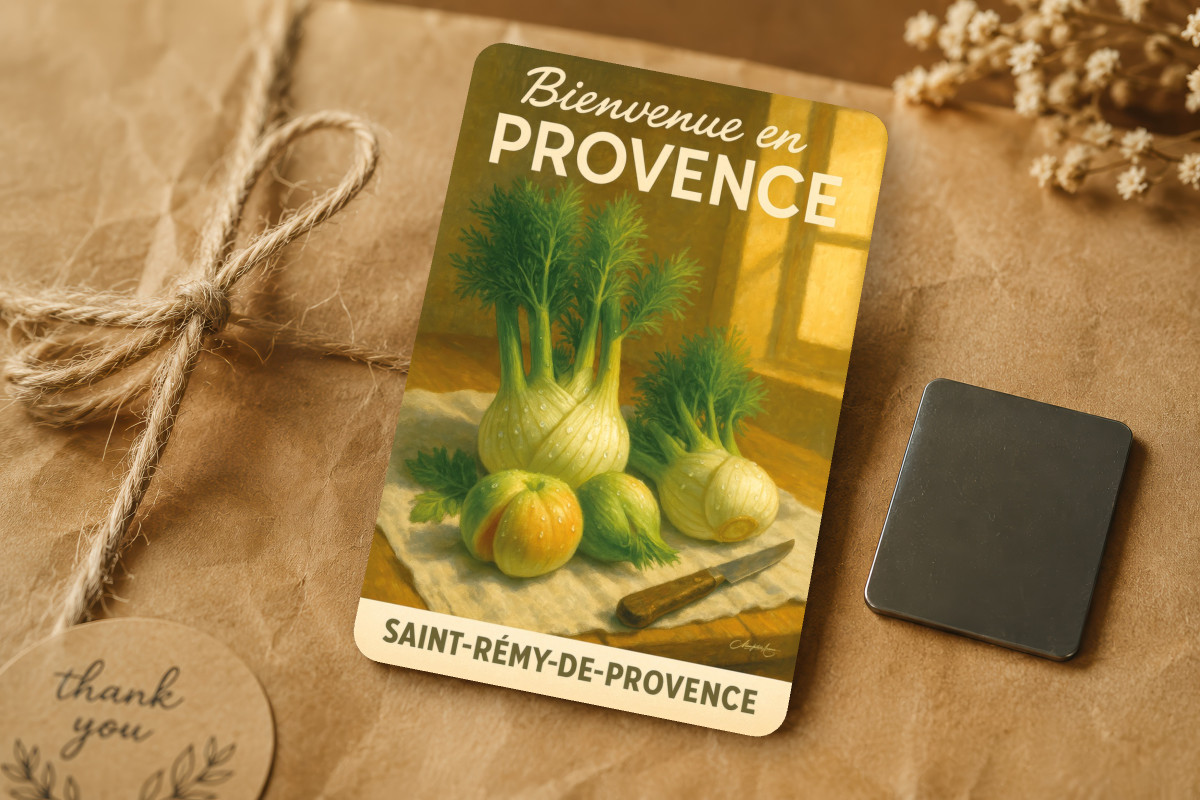 Mockup magnet 02 — Magnet Fenouil de Provence – Fraîcheur Anisée