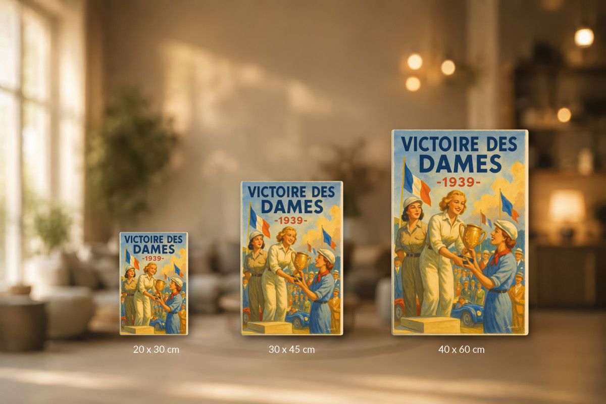 Collection 40x60 — Le Podium des Dames – 1939