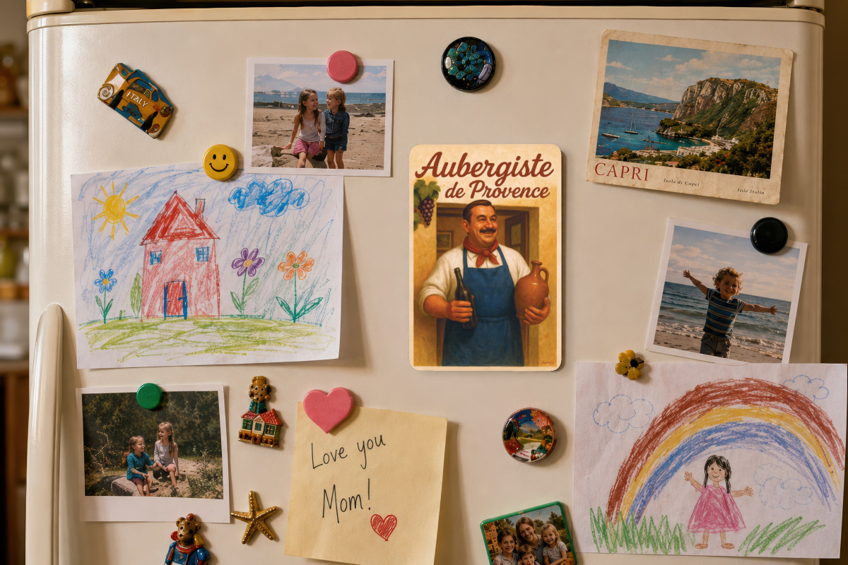 Mockup magnet 03 — Magnet Aubergiste de Provence