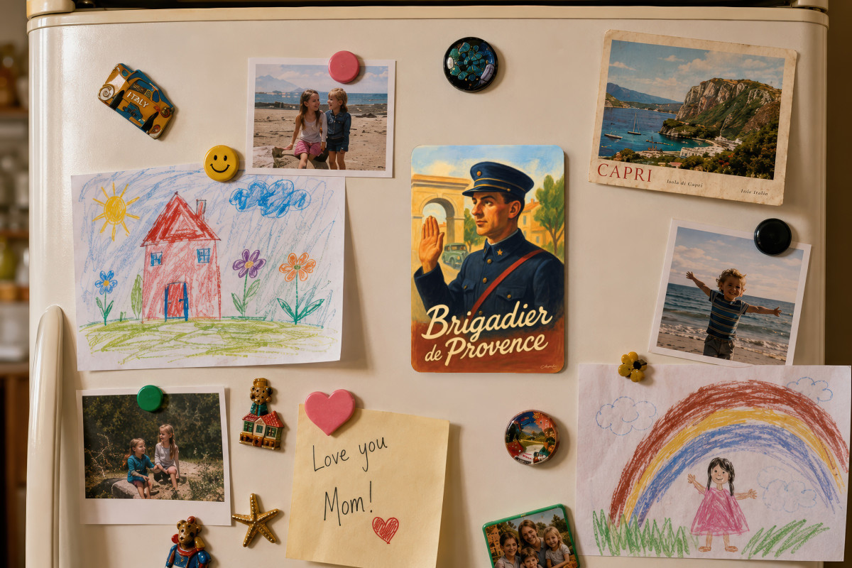 Mockup magnet 03 — Magnet Brigadier de Provence