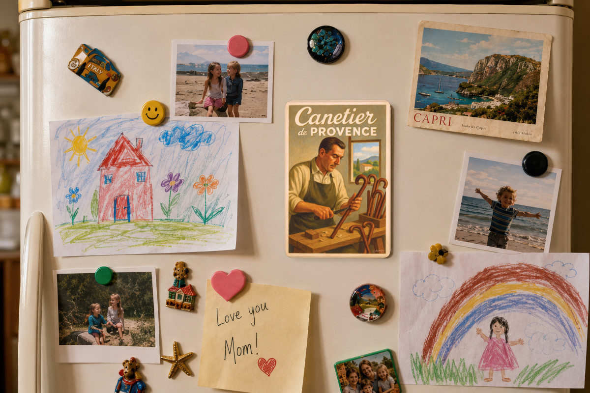 Mockup magnet 03 — Magnet Canetier de Provence