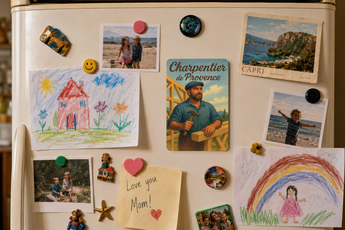 Mockup magnet 03 — Magnet Charpentier de Provence
