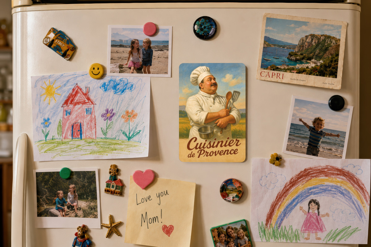 Mockup magnet 03 — Magnet Cuisinier de Provence