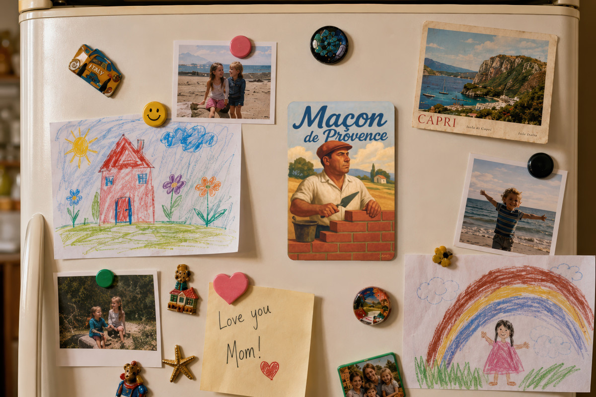 Mockup magnet 03 — Magnet Maçon de Provence
