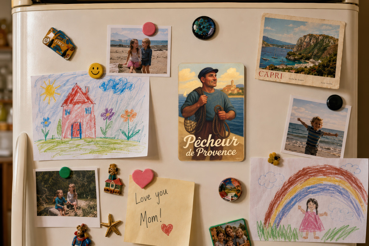 Mockup magnet 03 — Magnet Pêcheur de Provence
