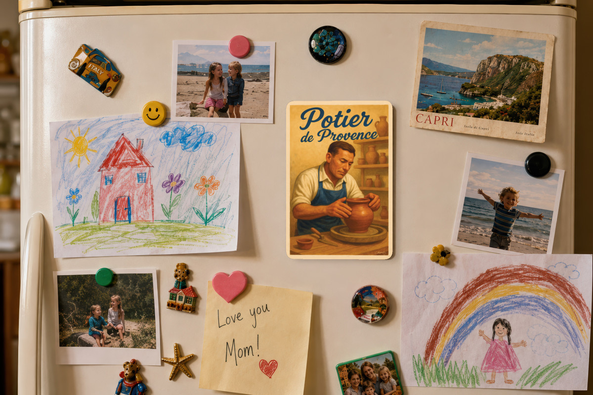 Mockup magnet 03 — Magnet Potier de Provence