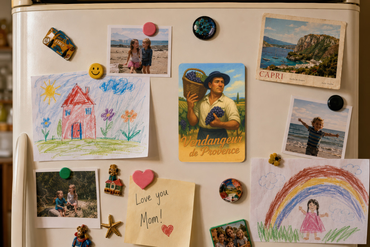 Mockup magnet 03 — Magnet Vendangeur de Provence